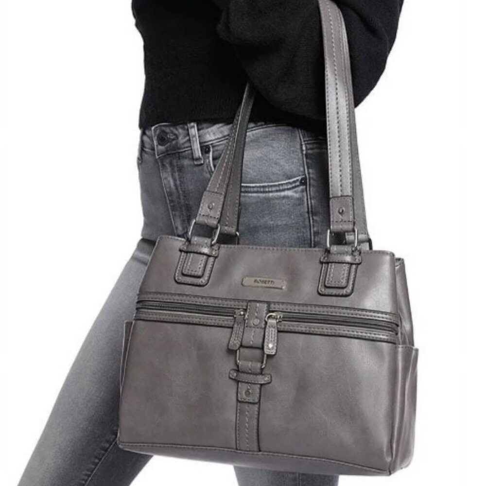 Rosetti Women's Midtown Satchel Handbag in Pale Baby Pink